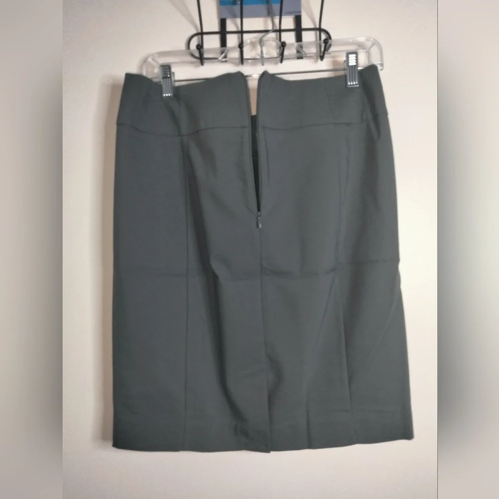 Apt. 9 (Size 8) Dark Gray Business Office Academic Collegiate Pencil Skirt